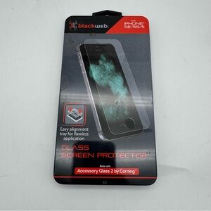 Blackweb iPhone SE / 5S / 5 - Glass Screen Protector (NEW)
